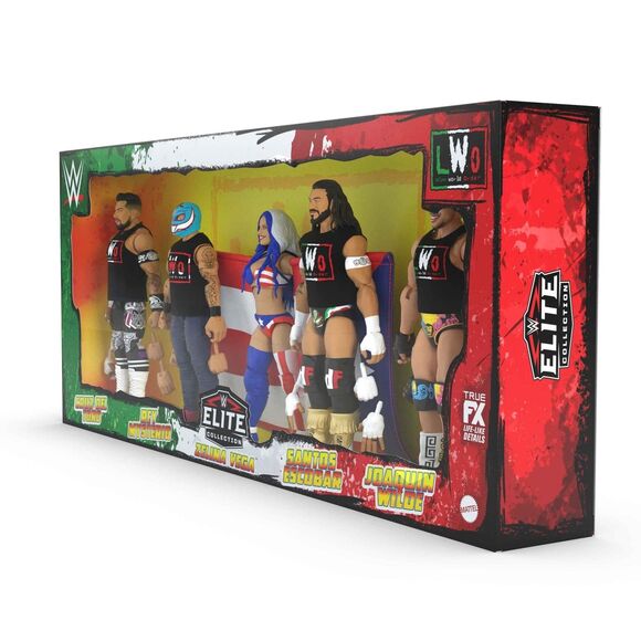 LWO Elite 5 Pack Rey Mysterio Santos Escobar Zelina Vega Cruz Del Toro & - Picture 5 of 5